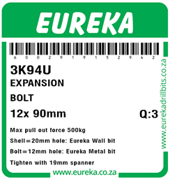 3K94 - Expansion Bolt -3K94_Label_T